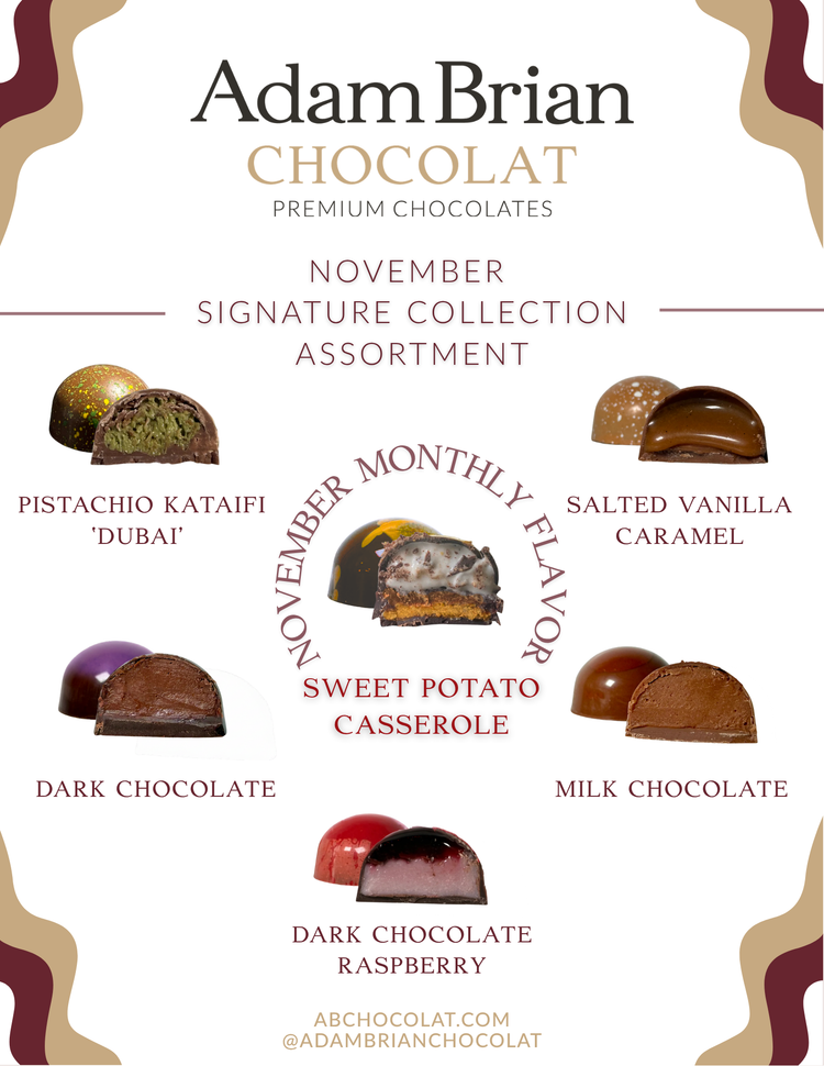 12-Piece November Signature Collection Bonbon Box (Shipping and Pickup Starting November 18th)