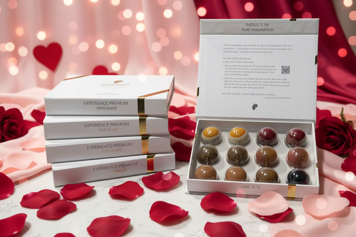 12-Piece February Signature Collection Bonbon Box (Shipping and Pickup Starting February 9th)