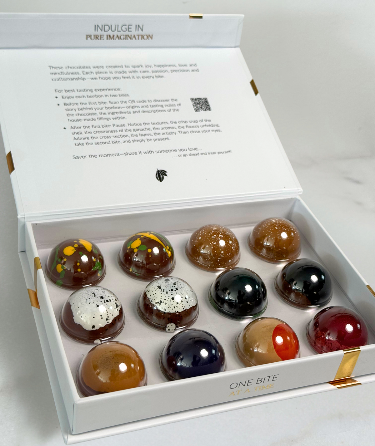 12-Piece September Signature Collection Bonbon Box (Shipping and Pickup Starting September 14th)